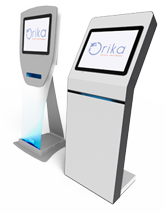Les terminaux d’information d’Orika : O4-Terminal 